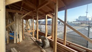 【上棟】心葉テラス戸越 2月の完成に向けてラストスパート！