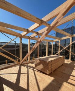 【上棟】羽根木アパート　上棟を迎えました！