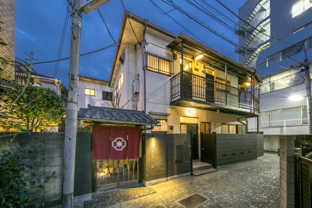 神楽坂レトロなBarとホテル